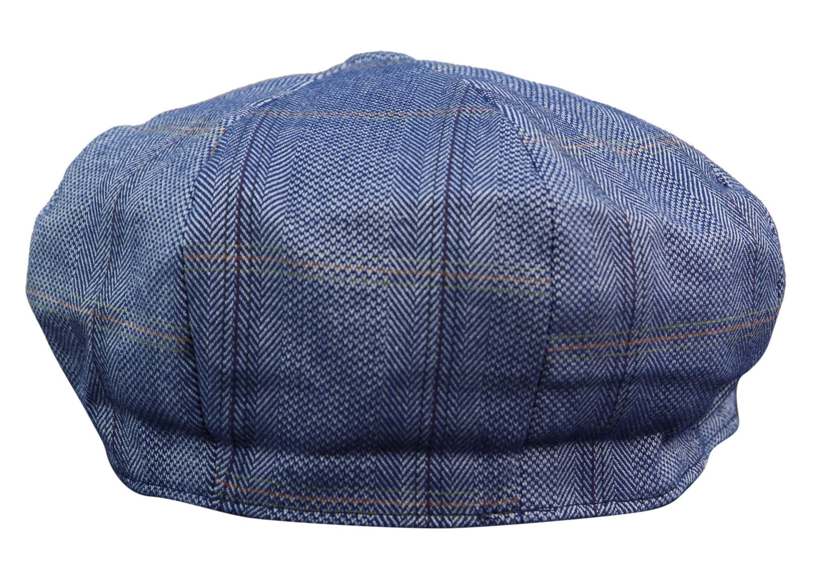 Herr 8 Panel Peaky Blinders Tweed Flat Cap - Cavani Connall