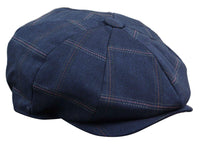 Herr 8 Panel Peaky Blinders Tweed Flat Cap - Cavani Connall