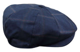 Herr 8 Panel Peaky Blinders Tweed Flat Cap - Cavani Connall