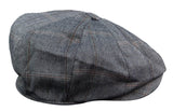 Herr 8 Panel Peaky Blinders Tweed Flat Cap - Cavani Connall