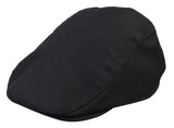 Herr Grandad Baker platt svart keps med 8 paneler i tweed vintage klassisk smart casual 1920-tal