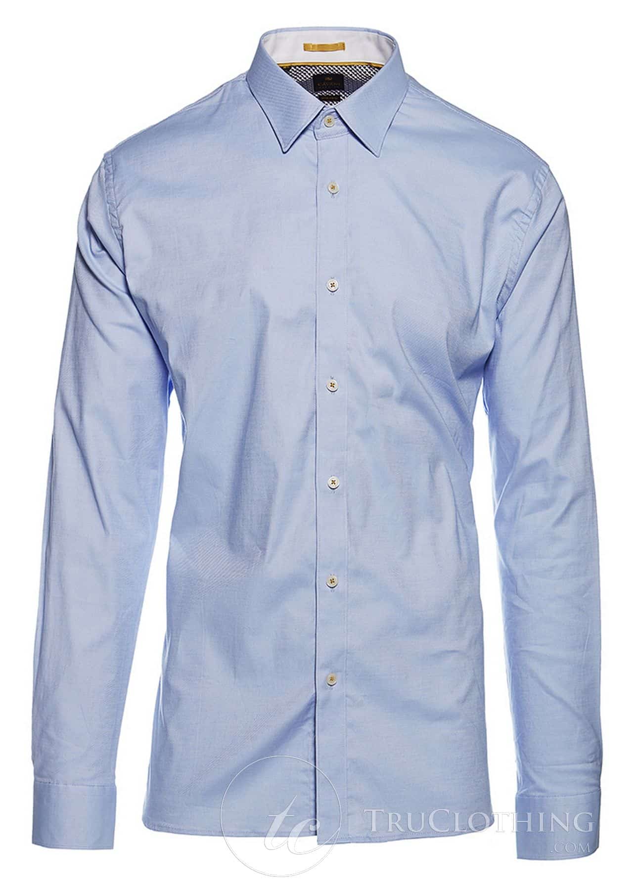 Cavani CV-65 - Herrtröja i stretchig bomull - Svart/Blå/Marinblå/Rosa/Vit