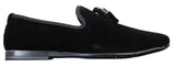 Elong dd0019 - Herr Sammets Slip On Mocka Tofsiga Bilskor Loafers Smart Casual Vin Marinblå