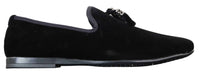 Elong dd0019 - Herr Sammets Slip On Mocka Tofsiga Bilskor Loafers Smart Casual Vin Marinblå