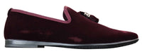 Elong dd0019 - Herr Sammets Slip On Mocka Tofsiga Bilskor Loafers Smart Casual Vin Marinblå