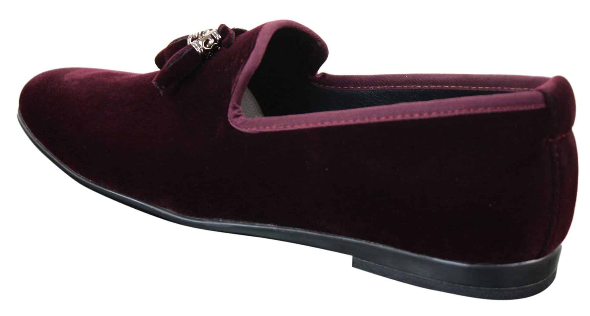 Elong dd0019 - Herr Sammets Slip On Mocka Tofsiga Bilskor Loafers Smart Casual Vin Marinblå