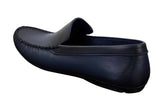 Herrskor i äkta läder, slip-on, eleganta vardagsskor, vintage, retro