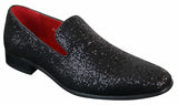 Rossellini Eastend Herr Glansiga Glitter Slip-On Skor Festligt Eleganta Lackskinn