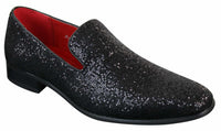 Rossellini Eastend Herr Glansiga Glitter Slip-On Skor Festligt Eleganta Lackskinn