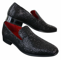 Rossellini Eastend Herr Glansiga Glitter Slip-On Skor Festligt Eleganta Lackskinn