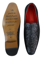 Rossellini Eastend Herr Glansiga Glitter Slip-On Skor Festligt Eleganta Lackskinn