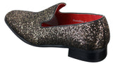Rossellini Eastend Herr Glansiga Glitter Slip-On Skor Festligt Eleganta Lackskinn