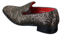 Rossellini Eastend Herr Glansiga Glitter Slip-On Skor Festligt Eleganta Lackskinn