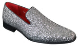 Rossellini Eastend Herr Glansiga Glitter Slip-On Skor Festligt Eleganta Lackskinn