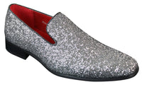 Rossellini Eastend Herr Glansiga Glitter Slip-On Skor Festligt Eleganta Lackskinn