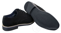 Elong EL0635 - Herr Smart Casual Mocka Nubuck Läder Brogues
