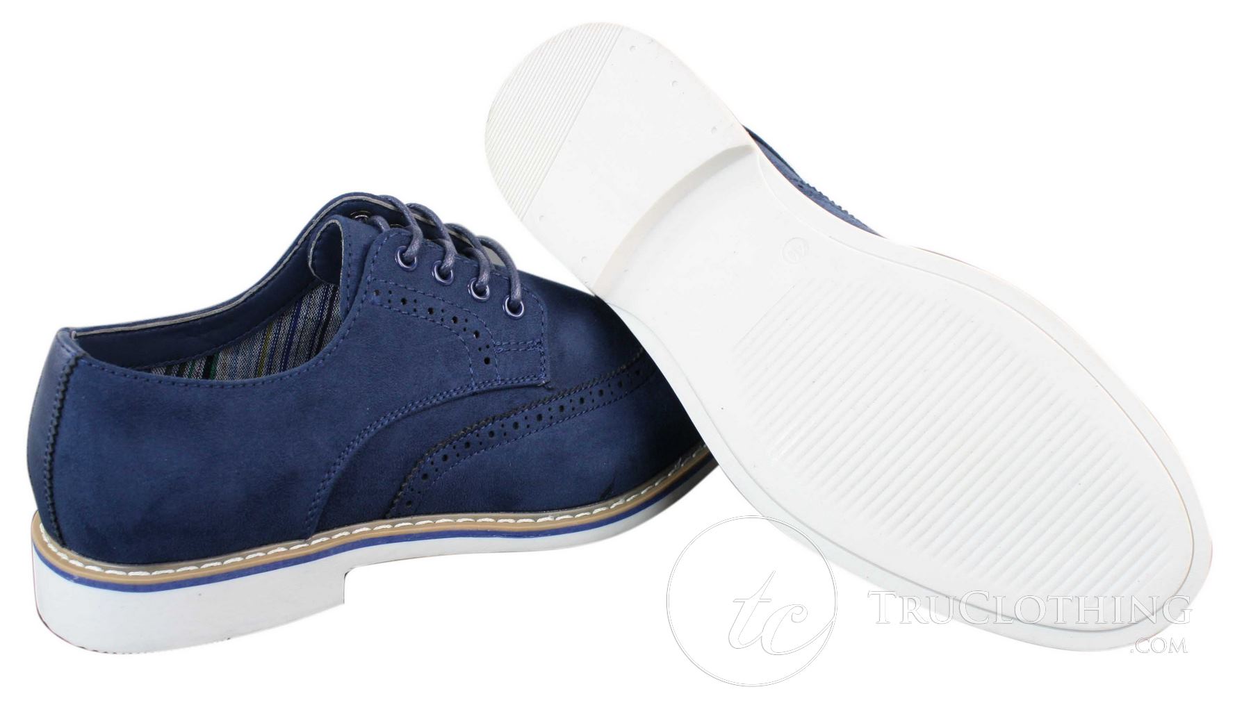Elong EL0635 - Herr Smart Casual Mocka Nubuck Läder Brogues