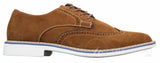 Elong EL0635 - Herr Smart Casual Mocka Nubuck Läder Brogues