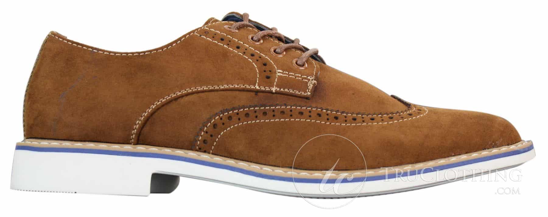 Elong EL0635 - Herr Smart Casual Mocka Nubuck Läder Brogues