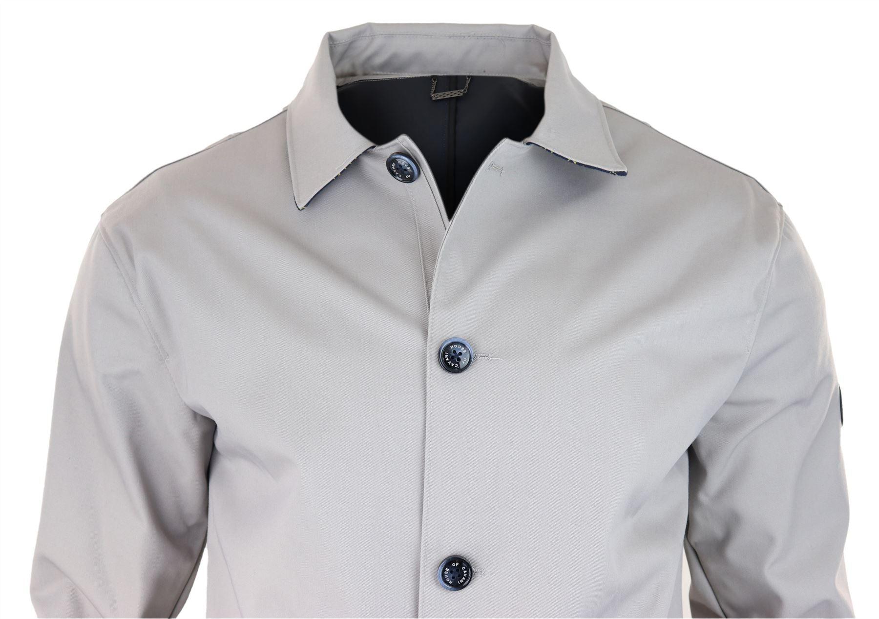 Herr Mellanlång Överrockjacka Lätt Elegant Casual Beige Stone Mac