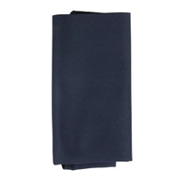 Herrslips med ficka, fyrkantig set, formell blommig slips - Blå