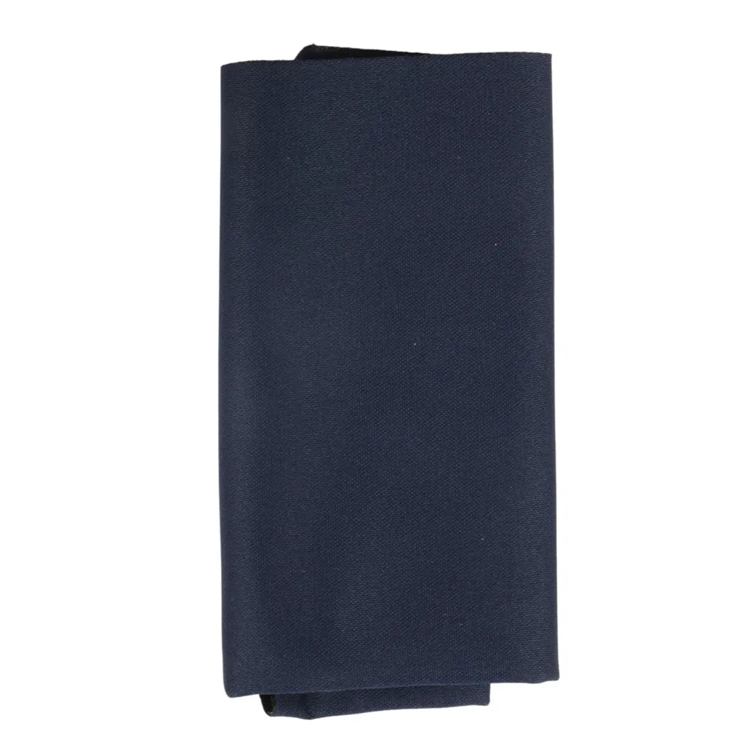 Herrslips med ficka, fyrkantig set, formell blommig slips - Blå