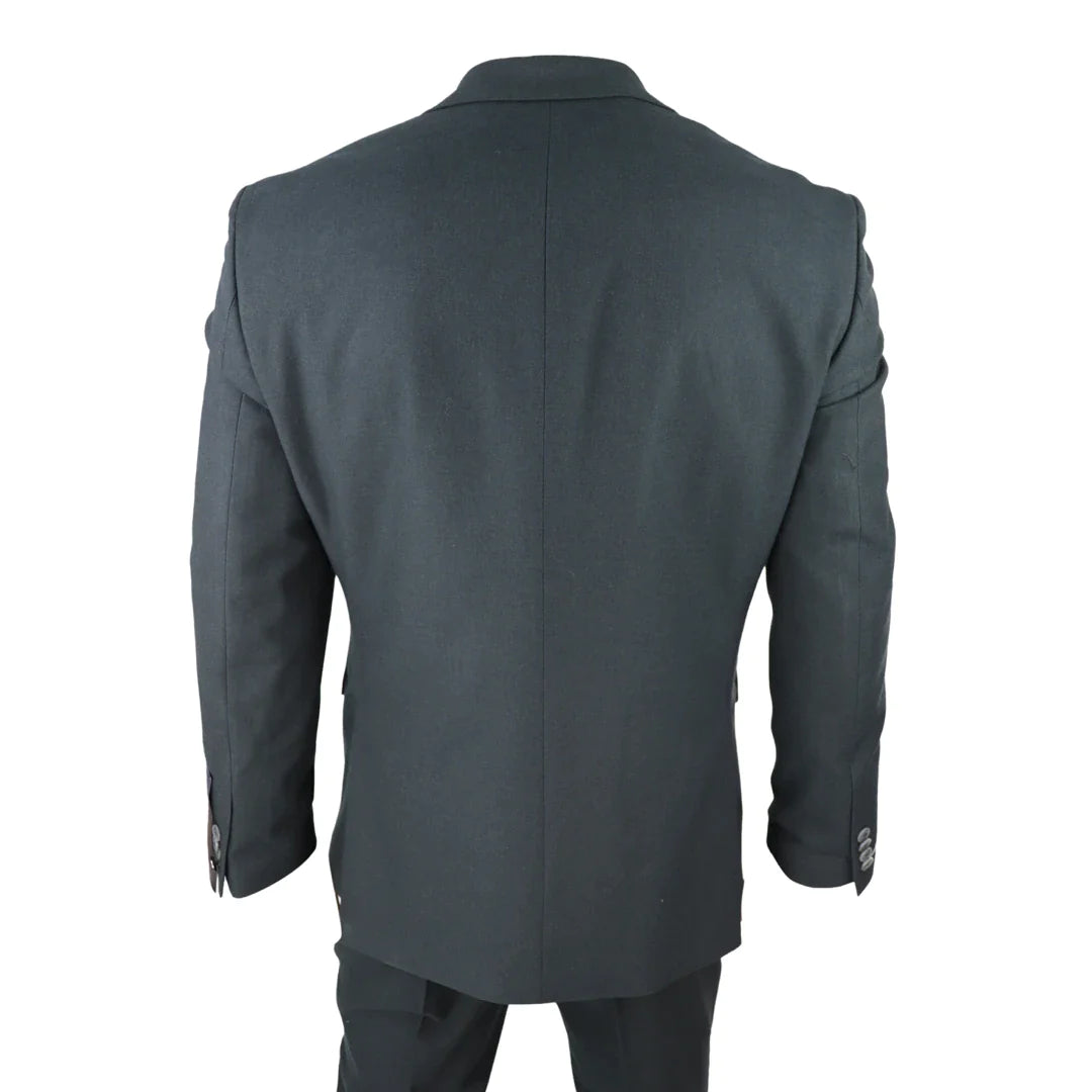 Herrkostym i tweed, olivgrön, 3-delad kostym, skräddarsydd, klassisk vintagekostym från 1920-talet, bröllop