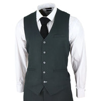 Herrkostym i tweed, olivgrön, 3-delad kostym, skräddarsydd, klassisk vintagekostym från 1920-talet, bröllop