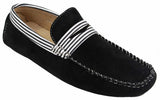 Herr Mocka Däck Båtskor Randiga Slip On Sommar Smart Casual Italienska