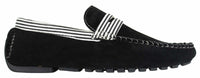 Herr Mocka Däck Båtskor Randiga Slip On Sommar Smart Casual Italienska