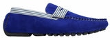 Herr Mocka Däck Båtskor Randiga Slip On Sommar Smart Casual Italienska