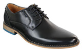 Galax GH3117 Herrskor med snörning, eleganta och casual skor, klassiska, bruna, svarta läder- och mockaskor