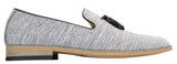 Galax GH3126 - Herr Slip On Tassel Körskor Loafers Lätt Elegant Casual Svart Blå Italiensk