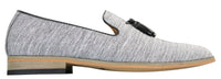 Galax GH3126 - Herr Slip On Tassel Körskor Loafers Lätt Elegant Casual Svart Blå Italiensk