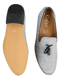 Galax GH3126 - Herr Slip On Tassel Körskor Loafers Lätt Elegant Casual Svart Blå Italiensk