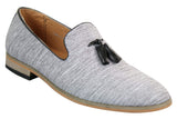 Galax GH3126 - Herr Slip On Tassel Körskor Loafers Lätt Elegant Casual Svart Blå Italiensk