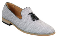 Galax GH3126 - Herr Slip On Tassel Körskor Loafers Lätt Elegant Casual Svart Blå Italiensk