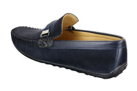 Galax ZD71 - Herr Slip-On Mocka PU Läder Körskor Spänne Mockasin Casual