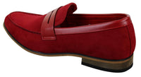 Herr Slip On Loafers i Mocka Mockasiner Smarta Casual Italienska Designerskor