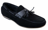 Herr Slip-On Läder Insida PU Mocka Bilskor Tossloafers Smart Casual