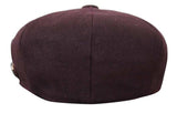 HT6363 - Herr Vintage Tweed Newsboy Peaky Blinders Keps - Brun/Vin