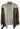 Infinity EK01 Herr Sherling Äkta Fårskinnsläder Viking Vintage RAF Jacka Brun Krämfärgad Päls