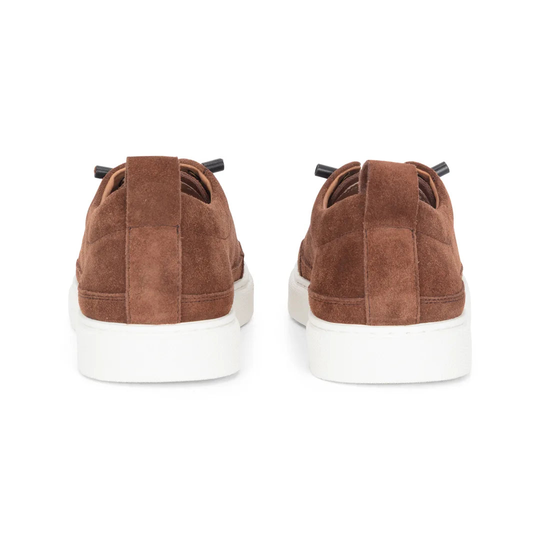 Josh - Herr Bruna Mocka Läder Sneakers