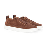 Josh - Herr Bruna Mocka Läder Sneakers