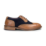 Barn Brogues i äkta läder · Snörade · Eleganta · Formella · Vintage · Klassiska · Peaky
