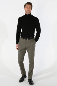 Kurt herrkostym i salviagrön 3-delad skräddarsydd passform för sommarbröllop