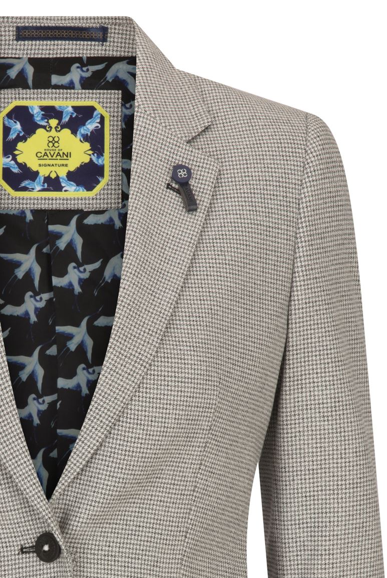 Dam Tweed Beige Kavaj Ull Klassisk Jaktjacka Vintage 1920-tals Retro