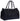 Äkta Läder Vintage Handbagageväska - Svart