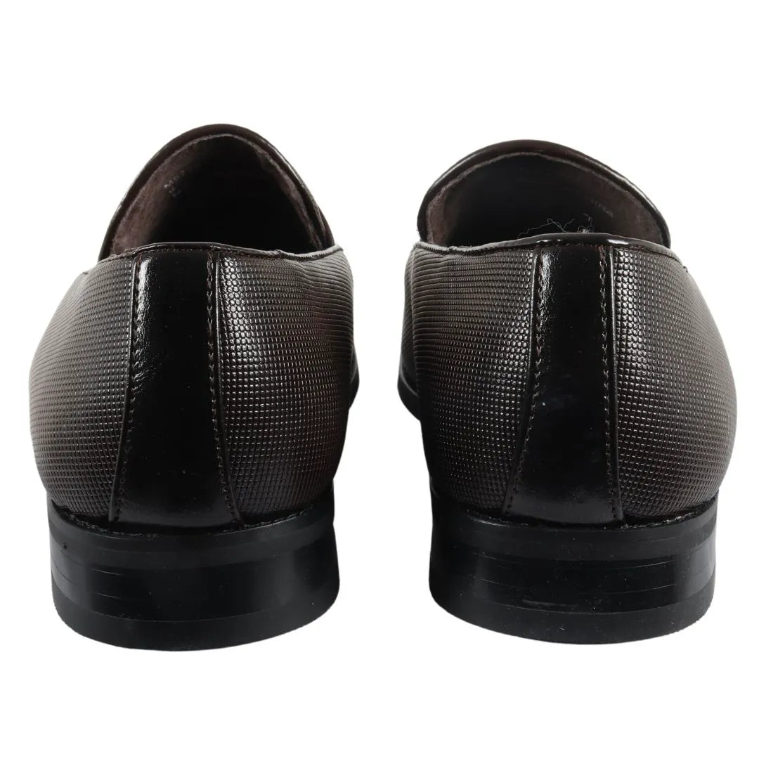 Herrloafers med slip-on och tofsformella skor