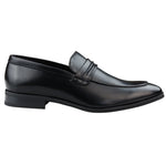Herrmockasiner Svarta Loafers Skor Läderfodrade Slip On Eleganta Formella Skor